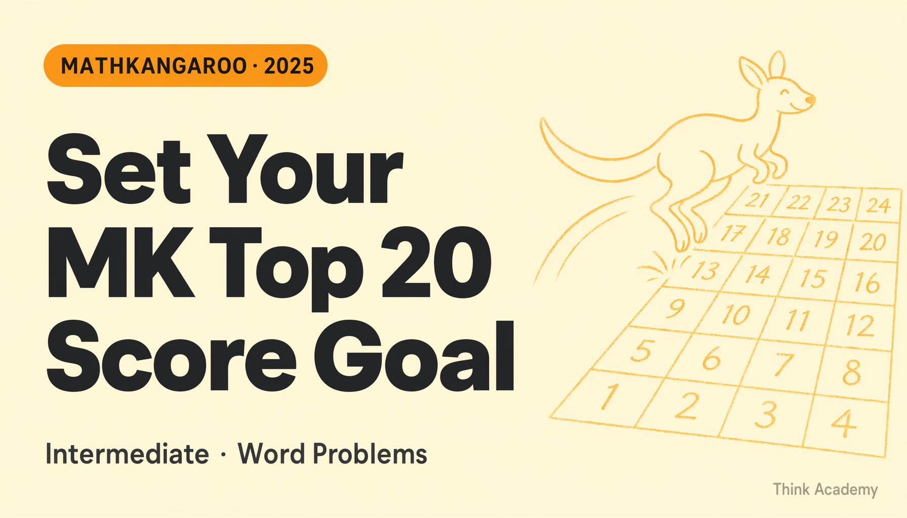 Math Kangaroo 2026: National Top 20 Score Goals & Awards Explained