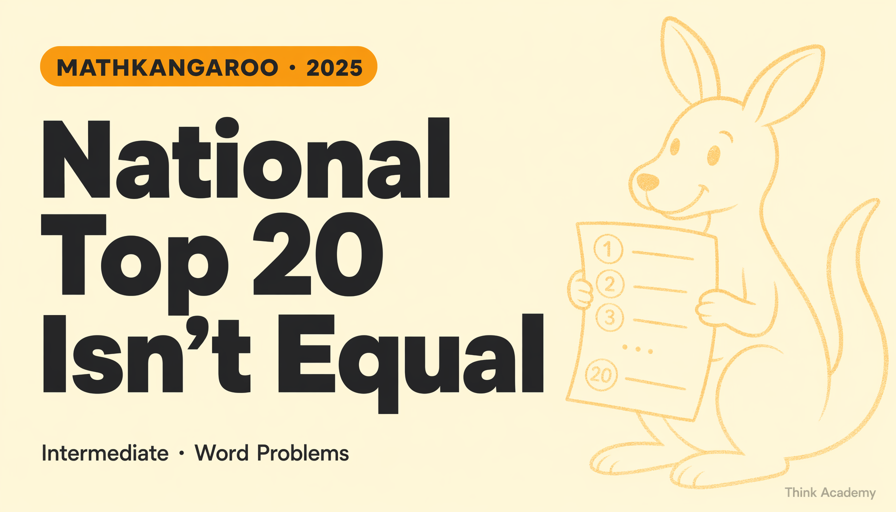 Math Kangaroo 2026 National Top 20 by Grade: Real Ranking Explained